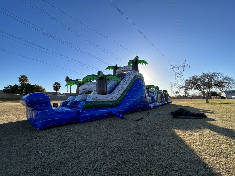 76ft Treasure Island Obstacle Course