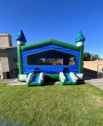 (NEW 2024) XL Green Gush Bounce House