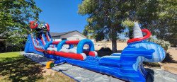 (NEW 2024) 20ft Kraken Water Slide  w/ Slip N Slide