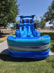 18ft Blue Crush Dual Lane Hybrid